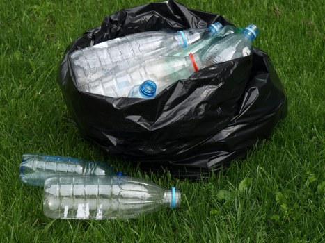 Professional team managing builders waste clearance process